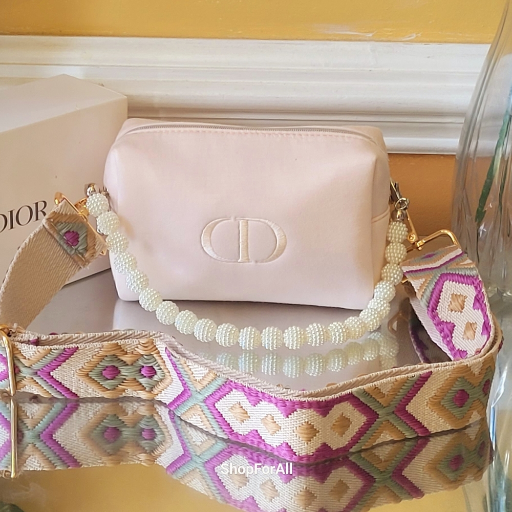Dior Beauty CD Cosmetic Pouch to Crossbody Bag - Picture 15 of 16